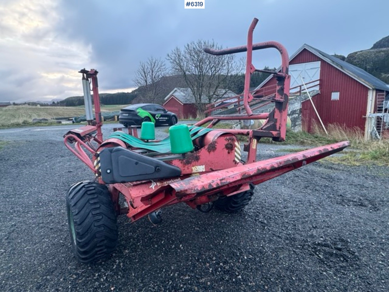 2002 Kverneland UN 7515 round bale wrapper - Техніка для сінозаготівлі: фото 3 2002 Kverneland UN 7515 round bale wrapper - Техніка для сінозаготівлі: фото 3