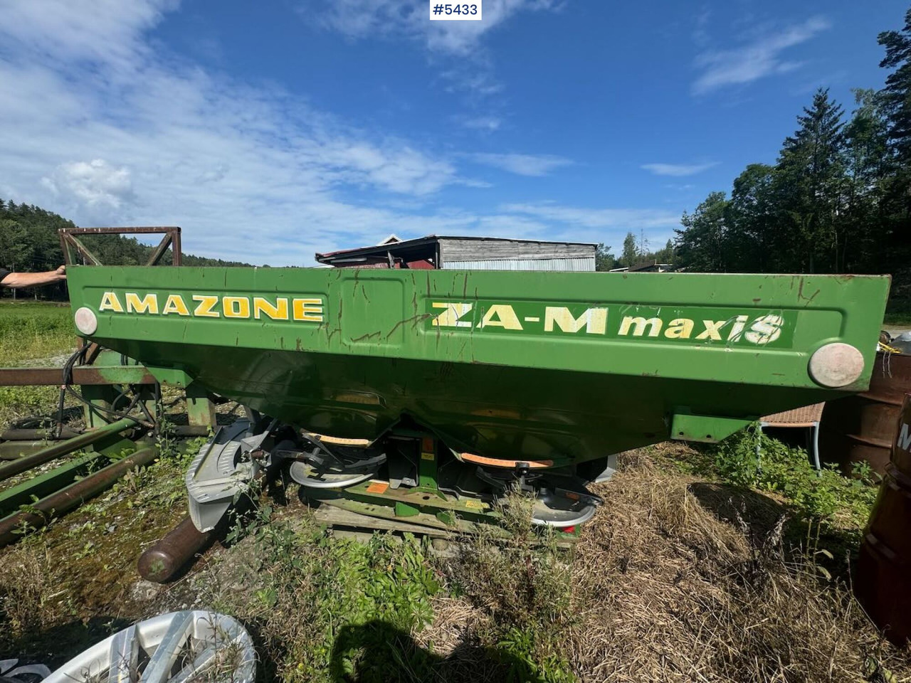 2003 Amazone ZA-M 1500 - Розкидач добрив: фото 5 2003 Amazone ZA-M 1500 - Розкидач добрив: фото 5