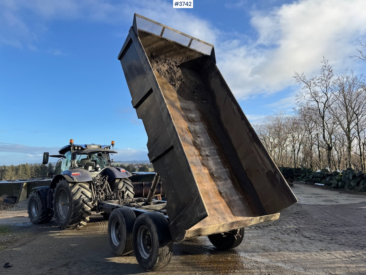 Сільськогосподарський причіп самоскид 2003 Sele Weld 16 Dumper trailer.: фото 7