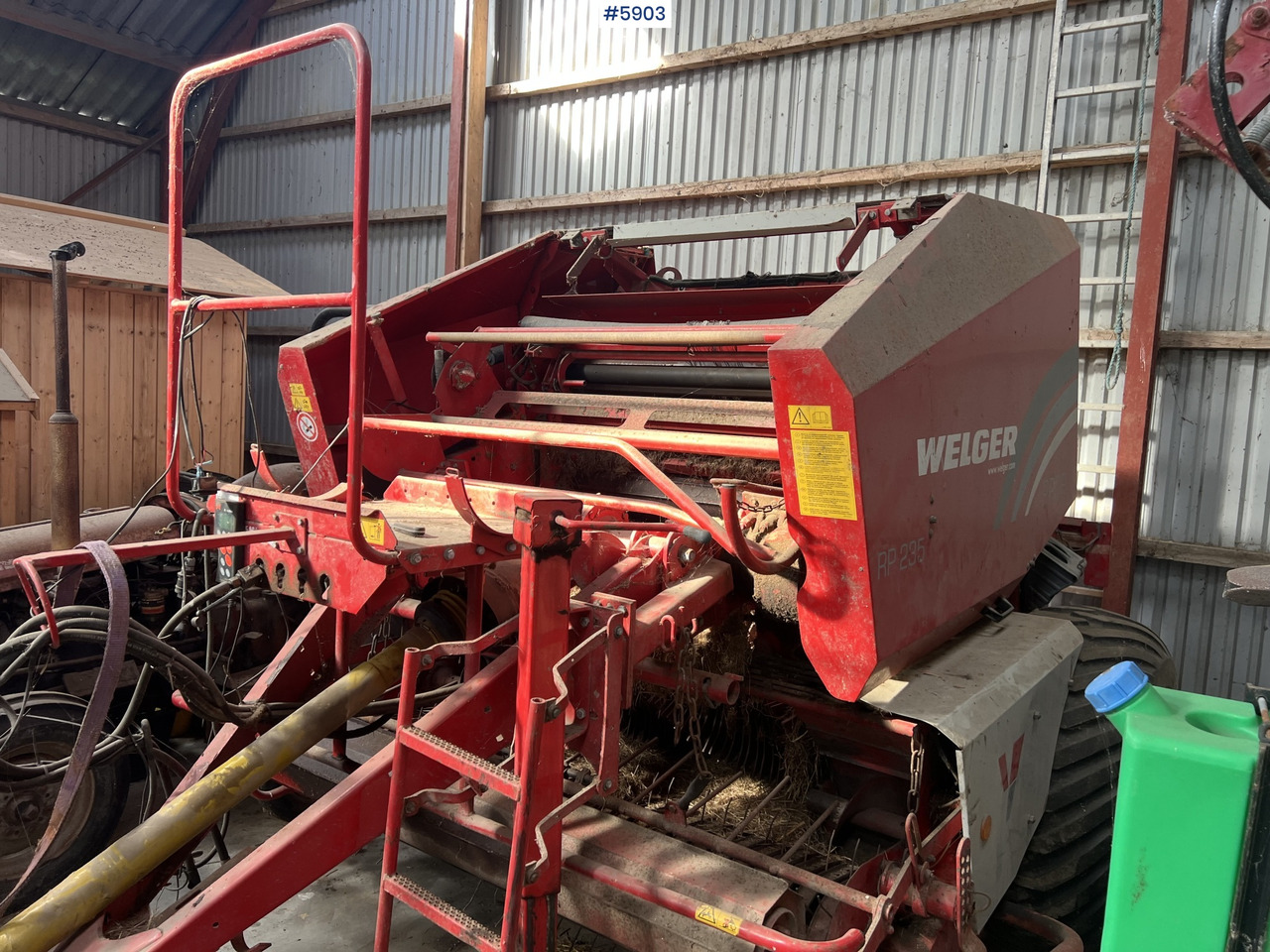 2005 Welger RP 235 press w/ net - Техніка для сінозаготівлі: фото 5 2005 Welger RP 235 press w/ net - Техніка для сінозаготівлі: фото 5