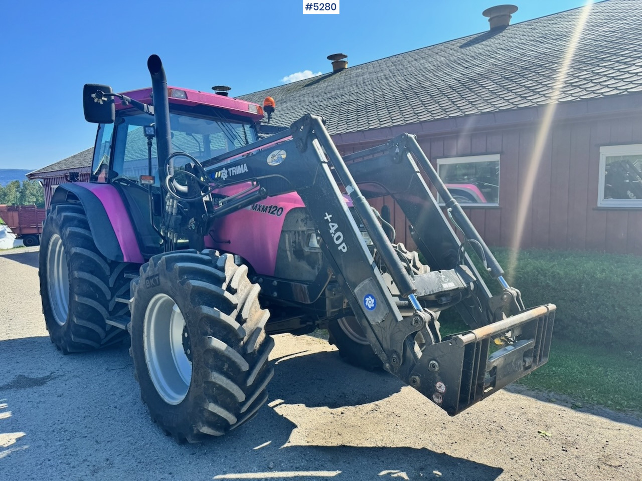 2006 Case MXM120 4x4 with front loader - Трактор: фото 3 2006 Case MXM120 4x4 with front loader - Трактор: фото 3