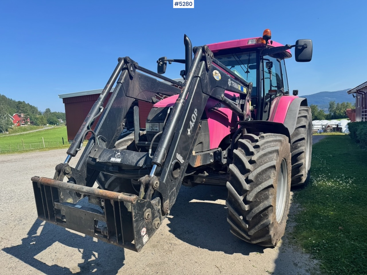 2006 Case MXM120 4x4 with front loader - Трактор: фото 2 2006 Case MXM120 4x4 with front loader - Трактор: фото 2