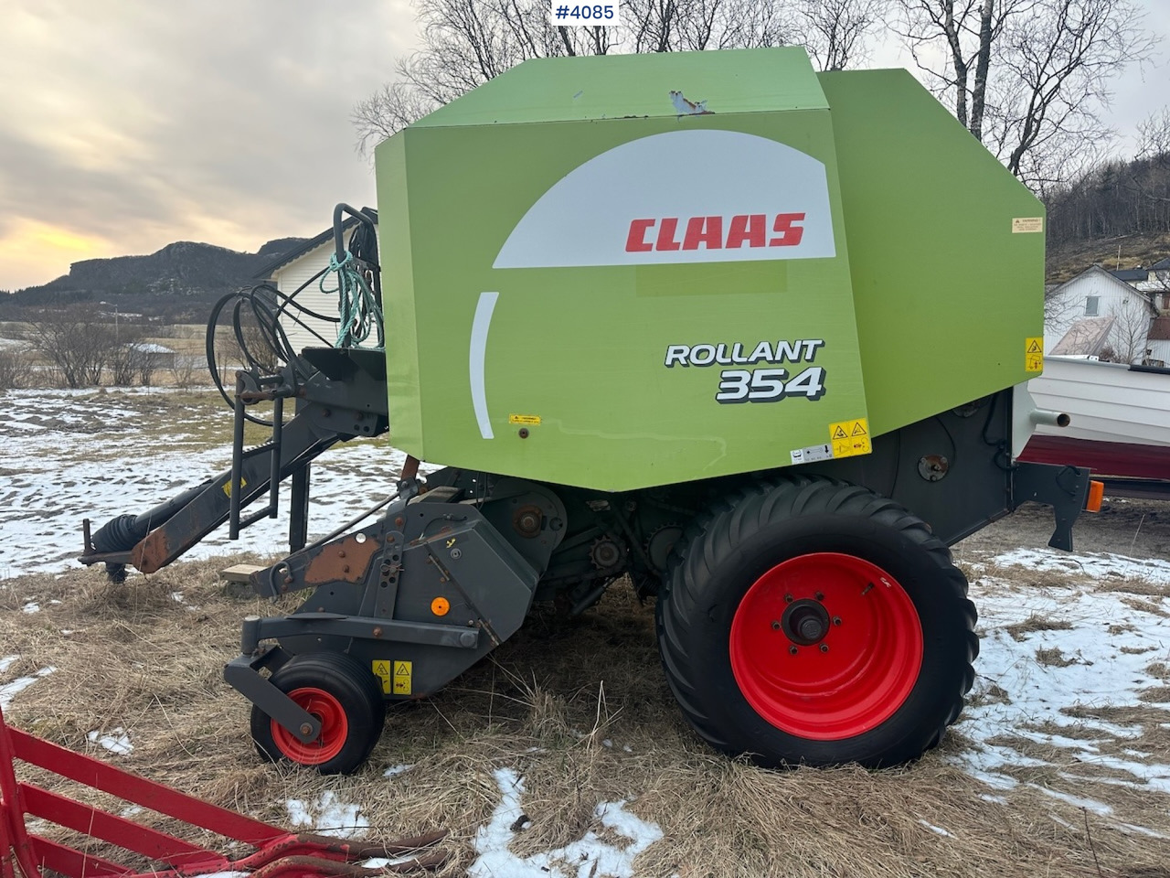 2008 Claas Rollant 354 Rotocut round baler. small repair object - Техніка для сінозаготівлі: фото 5 2008 Claas Rollant 354 Rotocut round baler. small repair object - Техніка для сінозаготівлі: фото 5
