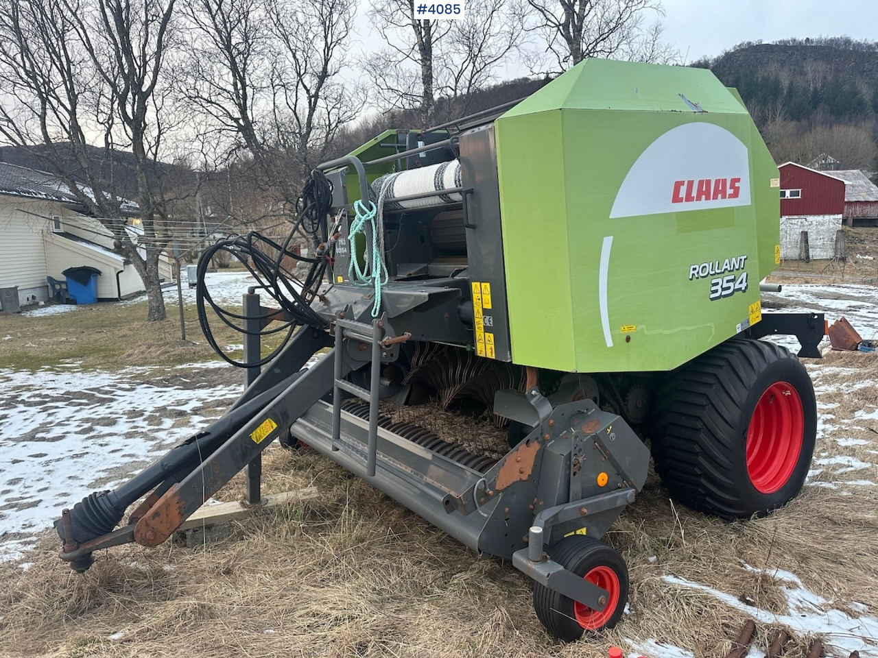 2008 Claas Rollant 354 Rotocut round baler. small repair object - Техніка для сінозаготівлі: фото 4 2008 Claas Rollant 354 Rotocut round baler. small repair object - Техніка для сінозаготівлі: фото 4