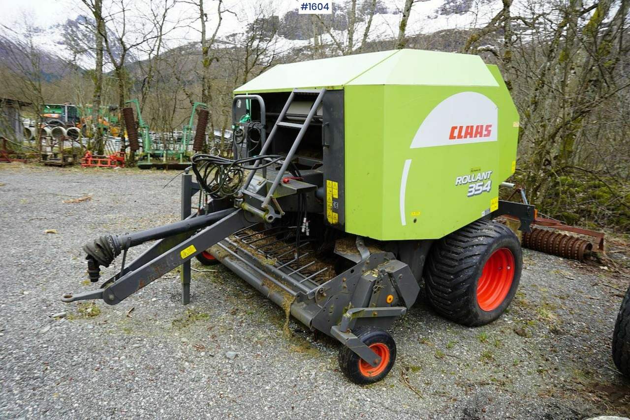 2008 Claas Rollant 354 Round baler - Техніка для сінозаготівлі: фото 1 2008 Claas Rollant 354 Round baler - Техніка для сінозаготівлі: фото 1