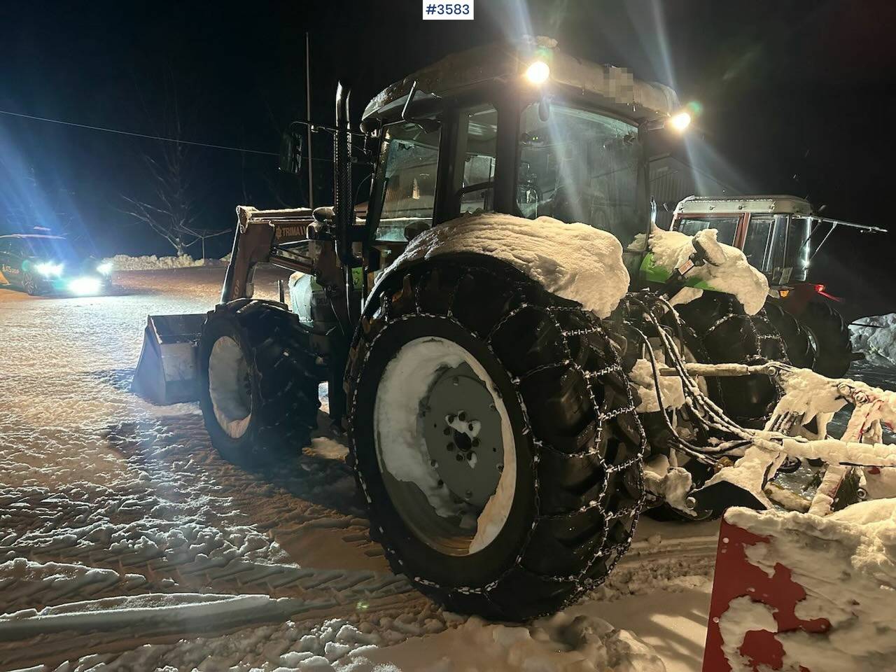 2008 Deutz-Fahr Agrofarm 100 traktor w/ Trima Front loader. See hours! - Трактор: фото 5 2008 Deutz-Fahr Agrofarm 100 traktor w/ Trima Front loader. See hours! - Трактор: фото 5
