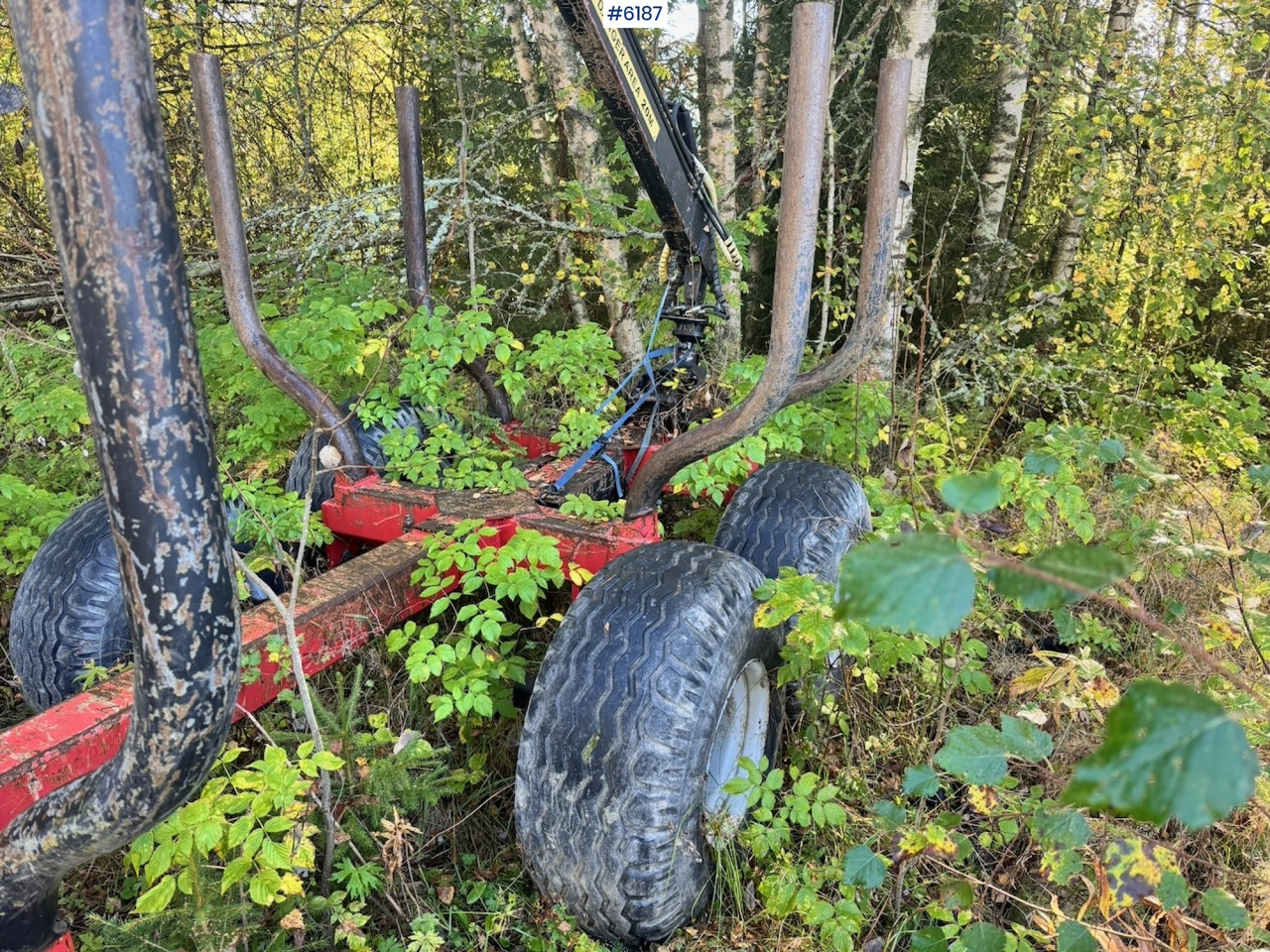 2008 Farmi Primero 3967 Timber trailer. - Причіп лісовоз: фото 5 2008 Farmi Primero 3967 Timber trailer. - Причіп лісовоз: фото 5