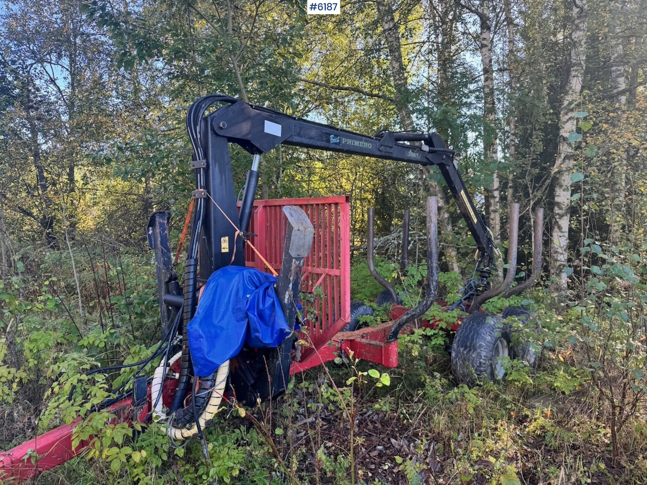 2008 Farmi Primero 3967 Timber trailer. - Причіп лісовоз: фото 1 2008 Farmi Primero 3967 Timber trailer. - Причіп лісовоз: фото 1