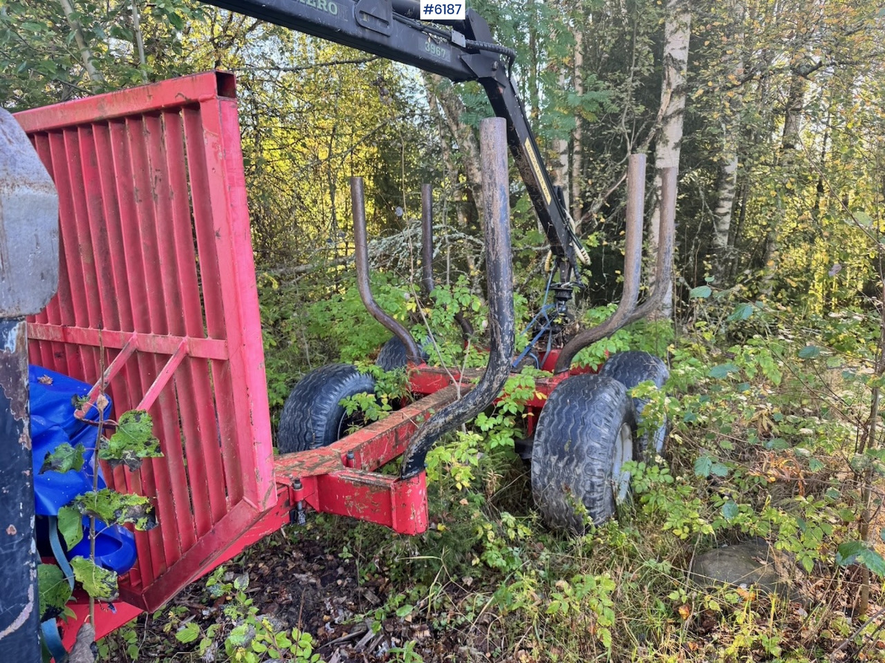 2008 Farmi Primero 3967 Timber trailer. - Причіп лісовоз: фото 4 2008 Farmi Primero 3967 Timber trailer. - Причіп лісовоз: фото 4