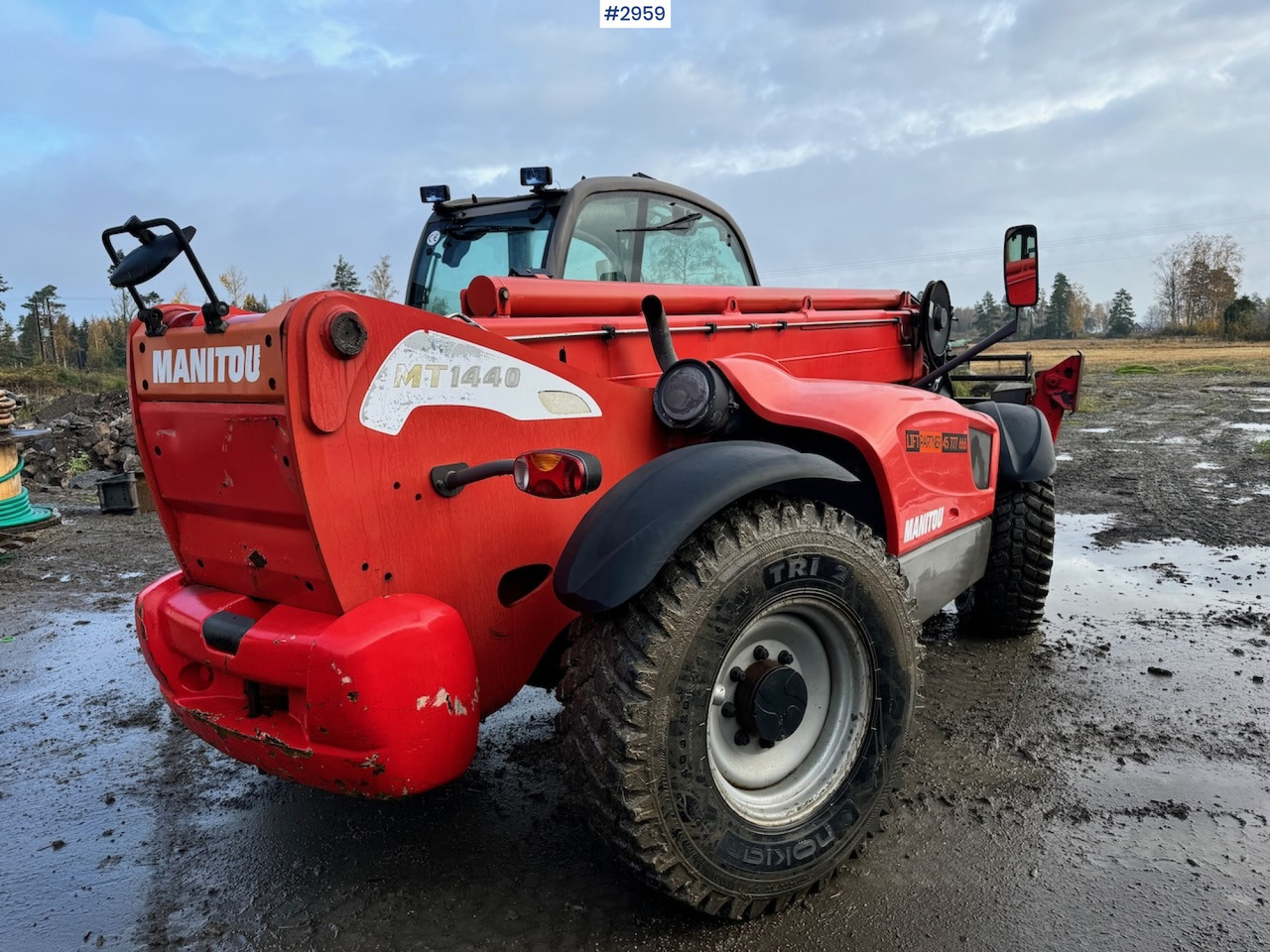 2009 Manitou MT 1440 Telescopic truck w/ Bucket, Pallet forks and Lifting jib - Навантажувач телескопічний: фото 5 2009 Manitou MT 1440 Telescopic truck w/ Bucket, Pallet forks and Lifting jib - Навантажувач телескопічний: фото 5