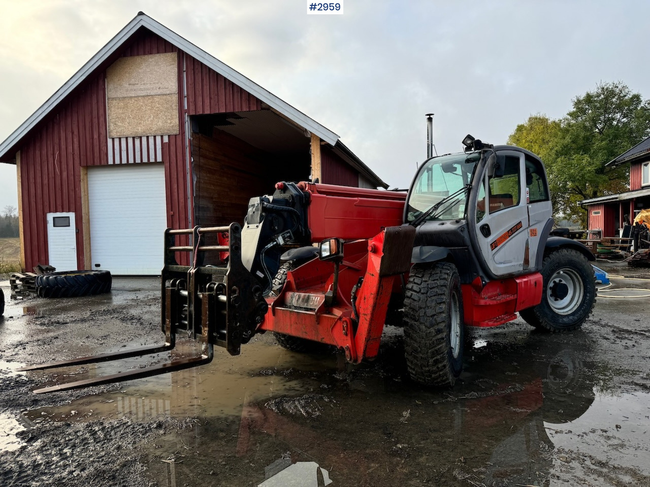 2009 Manitou MT 1440 Telescopic truck w/ Bucket, Pallet forks and Lifting jib - Навантажувач телескопічний: фото 4 2009 Manitou MT 1440 Telescopic truck w/ Bucket, Pallet forks and Lifting jib - Навантажувач телескопічний: фото 4