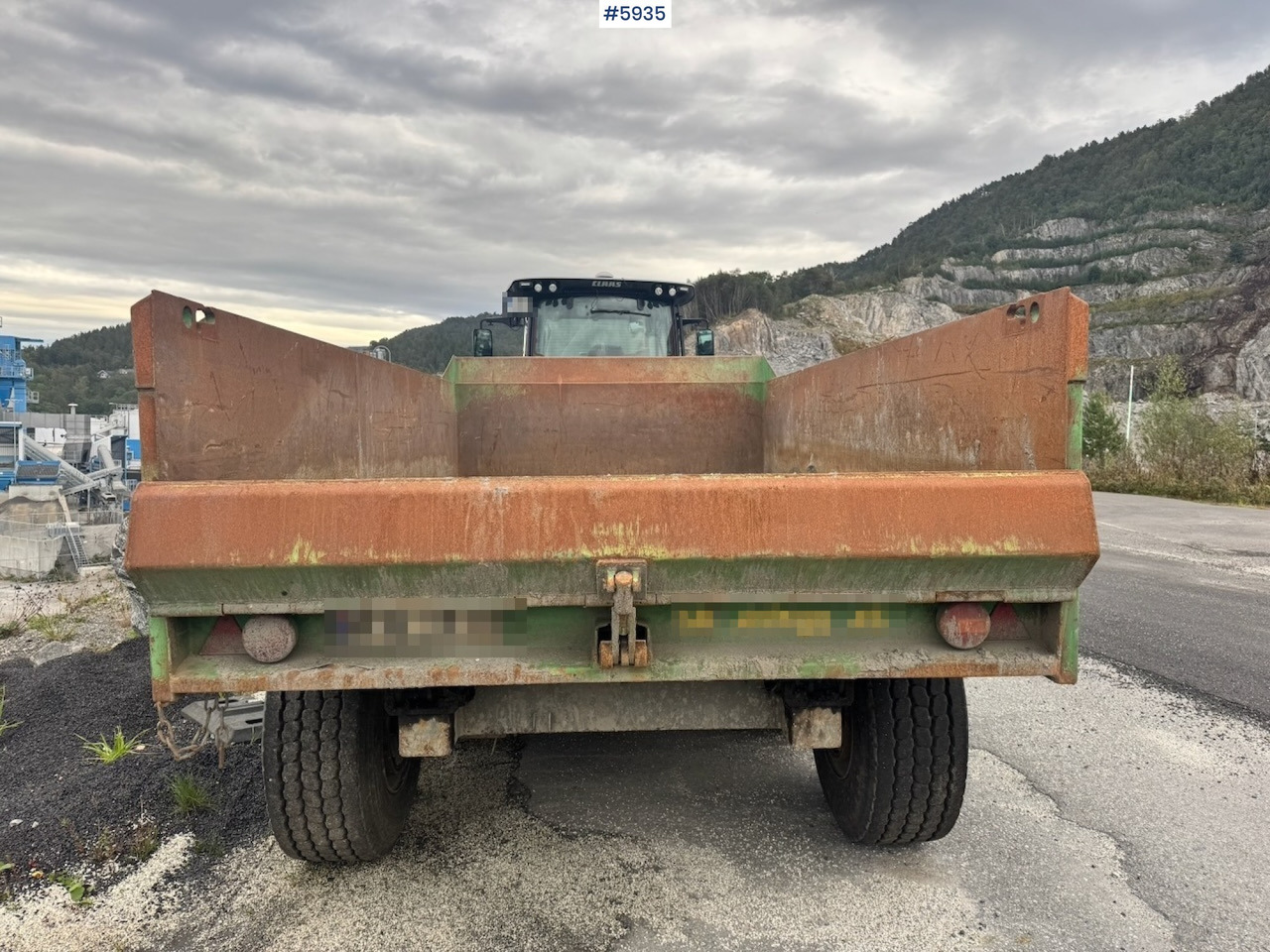 2011 Foss Eik Dumper Trailer. - Сільськогосподарський причіп самоскид: фото 4 2011 Foss Eik Dumper Trailer. - Сільськогосподарський причіп самоскид: фото 4