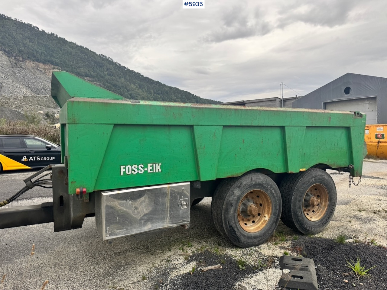 2011 Foss Eik Dumper Trailer. - Сільськогосподарський причіп самоскид: фото 2 2011 Foss Eik Dumper Trailer. - Сільськогосподарський причіп самоскид: фото 2