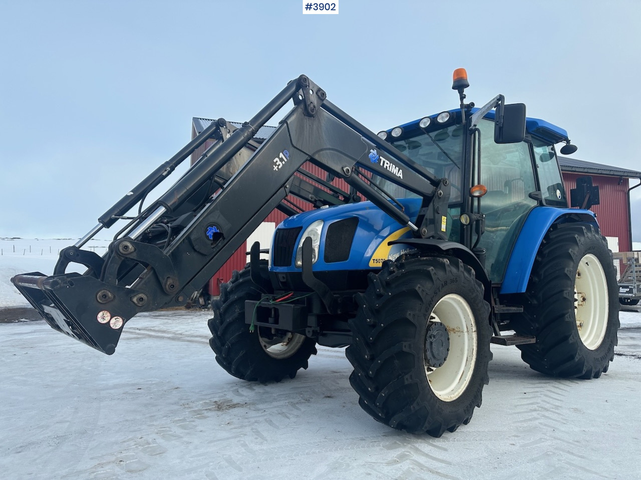 2011 New Holland T5070 4x4 m/ frontlaster - Трактор: фото 3 2011 New Holland T5070 4x4 m/ frontlaster - Трактор: фото 3