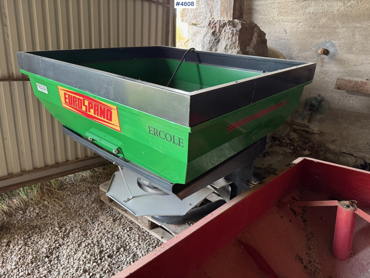2012 EuroSpand Ercole Fertilizer Spreader - Розкидач добрив: фото 1 2012 EuroSpand Ercole Fertilizer Spreader - Розкидач добрив: фото 1