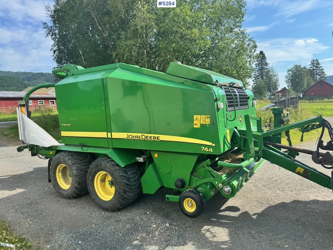 2012 John Deere 744 Combi baler. - Техніка для сінозаготівлі: фото 2 2012 John Deere 744 Combi baler. - Техніка для сінозаготівлі: фото 2