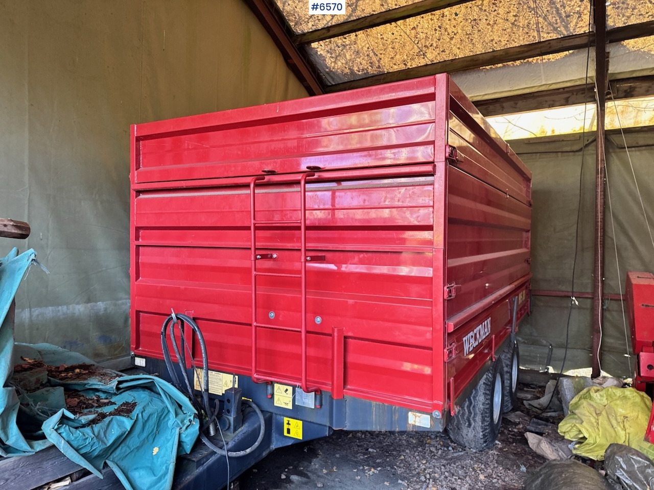 2013 Weckman WS-80. - Сільськогосподарський причіп: фото 1 2013 Weckman WS-80. - Сільськогосподарський причіп: фото 1