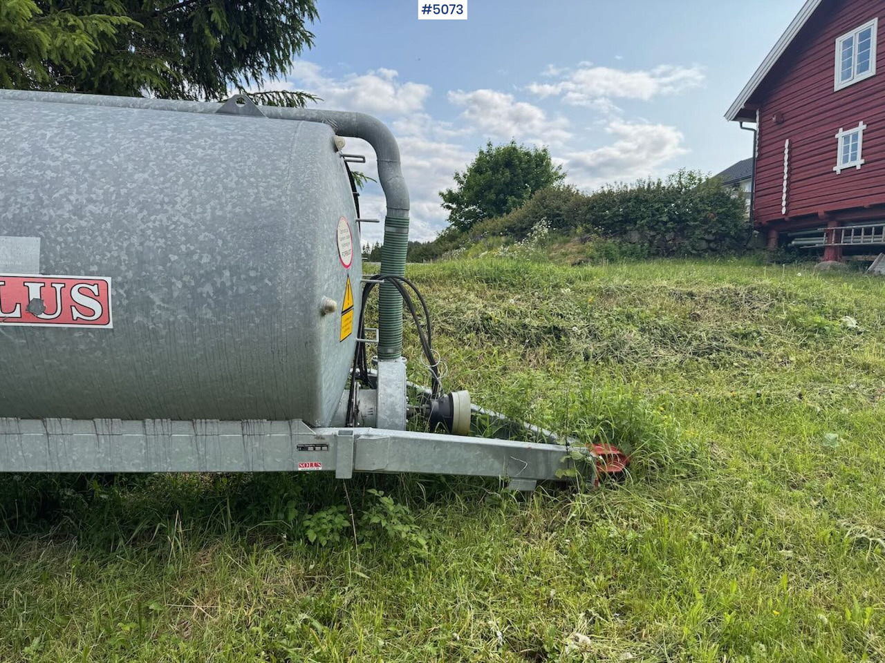 2014 Solus GV8000 Slurry Tanker - Розкидач рідких добрив: фото 3 2014 Solus GV8000 Slurry Tanker - Розкидач рідких добрив: фото 3