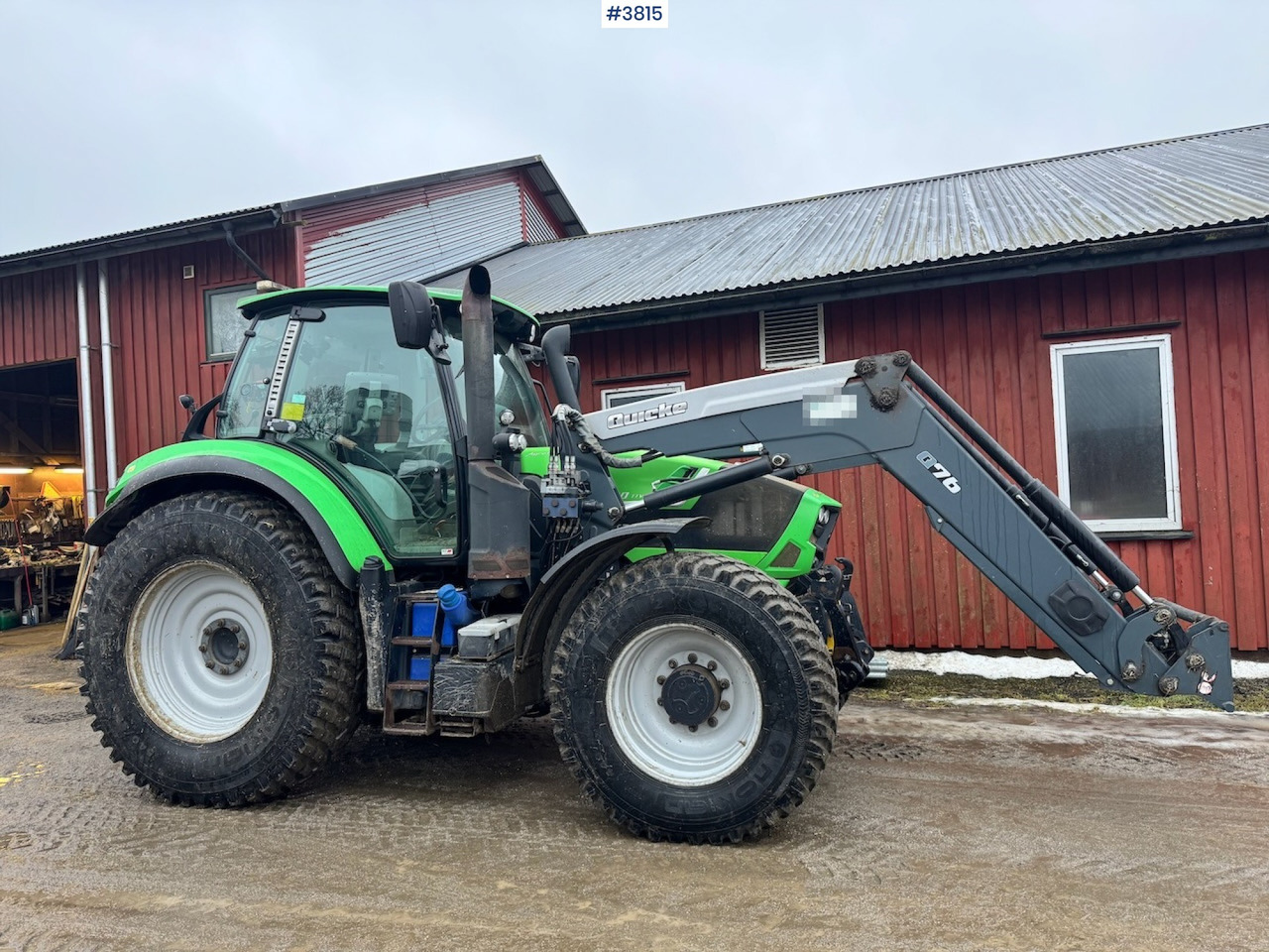 2015 Deutz-fahr 6190 Agrotron w/ Front loader, Front PTO and 2 sets of tires. - Трактор: фото 2 2015 Deutz-fahr 6190 Agrotron w/ Front loader, Front PTO and 2 sets of tires. - Трактор: фото 2