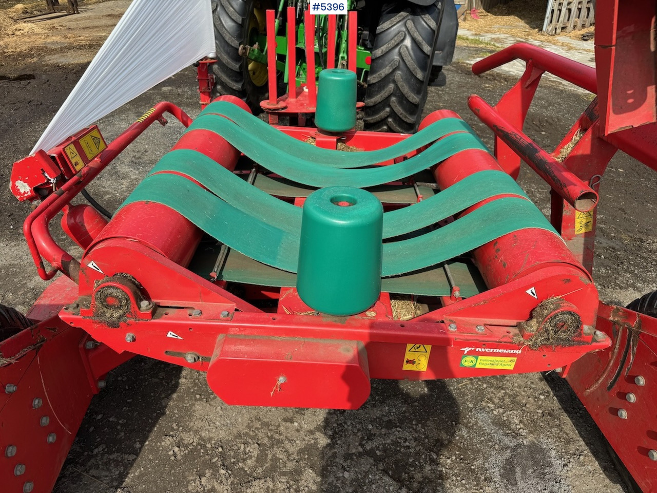 Техніка для сінозаготівлі 2016 Kverneland 7740 J round bale wrapper: фото 17
