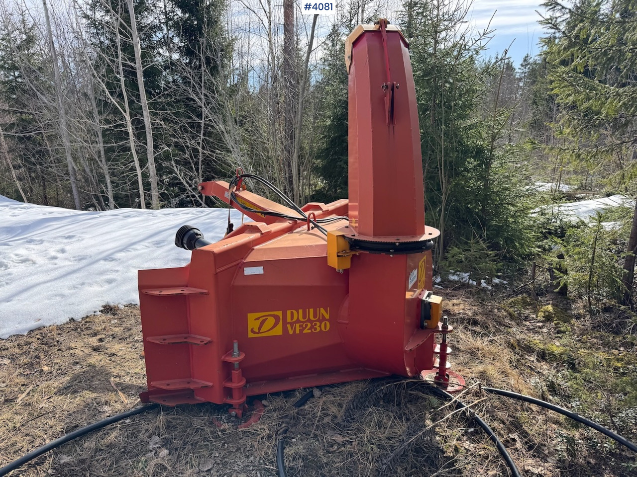 2017 Duun VF 230 - Роторний снігоочисник: фото 5 2017 Duun VF 230 - Роторний снігоочисник: фото 5