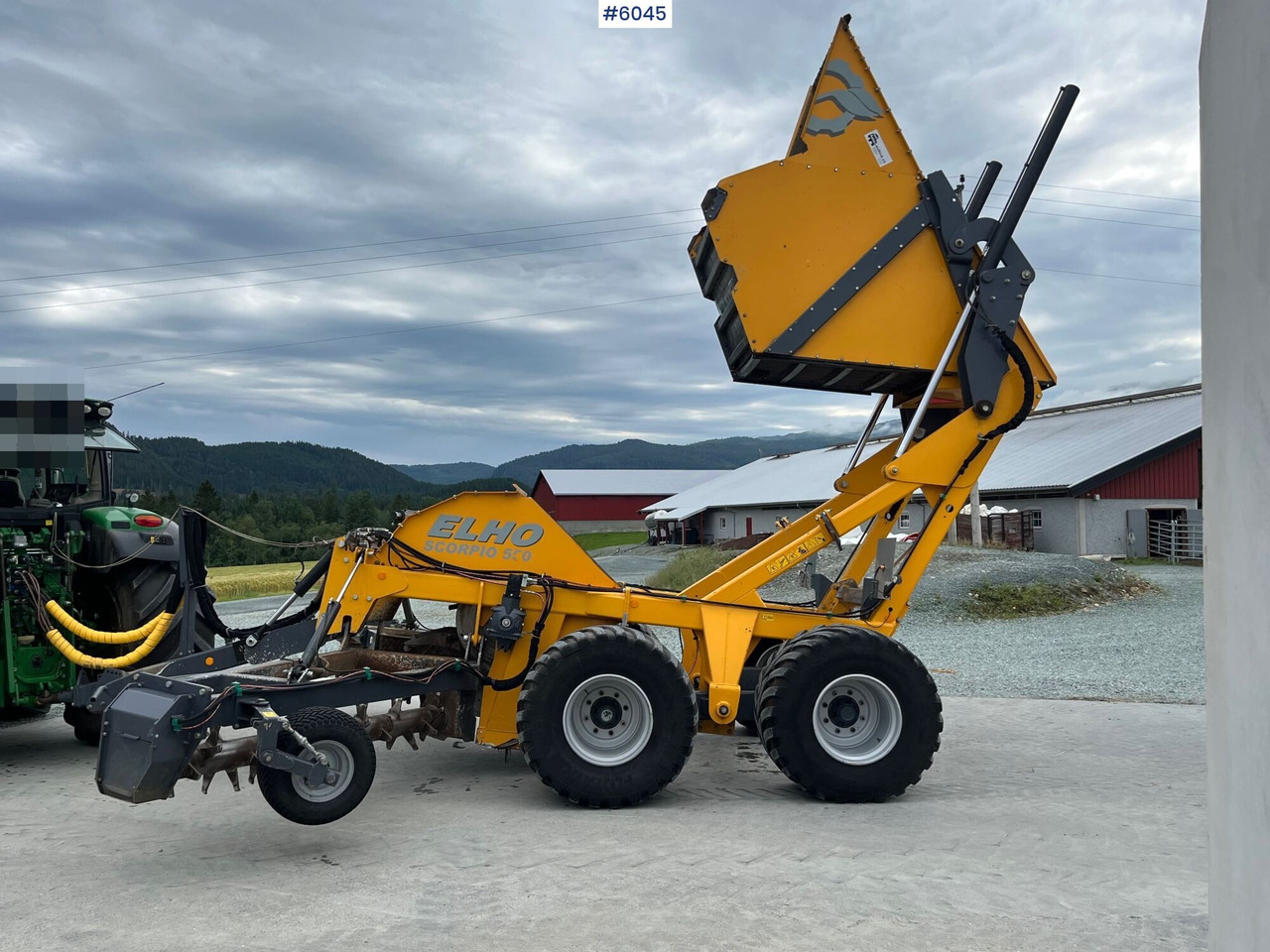 2018 Elho Scorpio 550 steinplukker m/ fabrikkny hjul! - Техніка для обробки ґрунту: фото 2 2018 Elho Scorpio 550 steinplukker m/ fabrikkny hjul! - Техніка для обробки ґрунту: фото 2