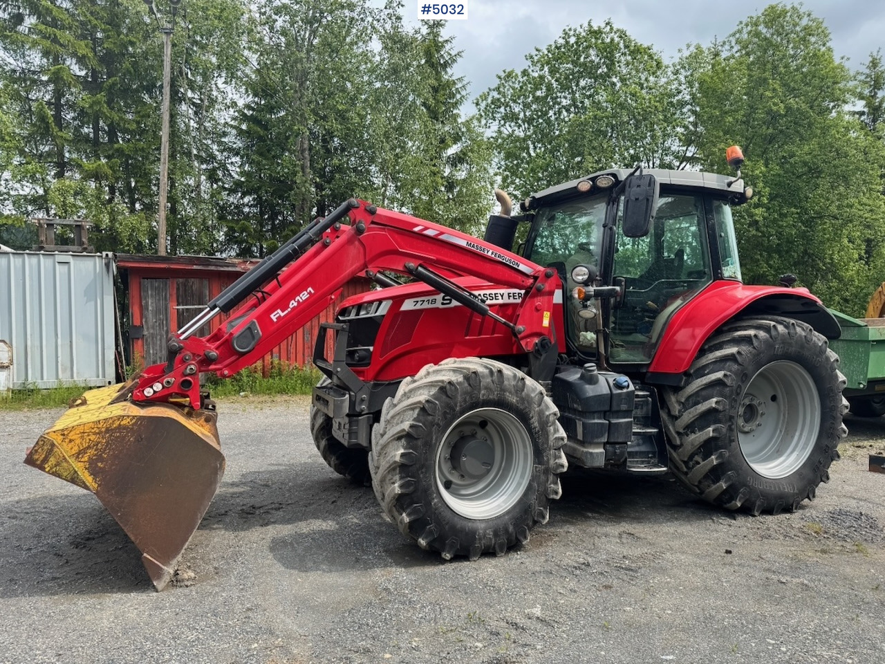 2018 Massey Ferguson 7788 4x4 w/ Front loader and bucket. - Трактор: фото 2 2018 Massey Ferguson 7788 4x4 w/ Front loader and bucket. - Трактор: фото 2