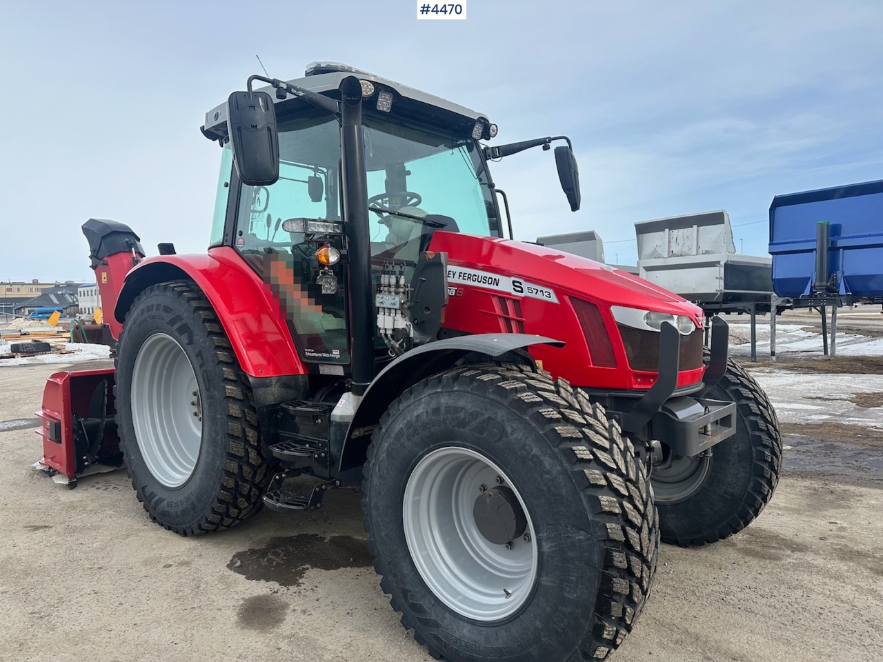 2018 Massey Ferguson MF5713 S w/ 2020 Dalen snow blower - Трактор: фото 3 2018 Massey Ferguson MF5713 S w/ 2020 Dalen snow blower - Трактор: фото 3