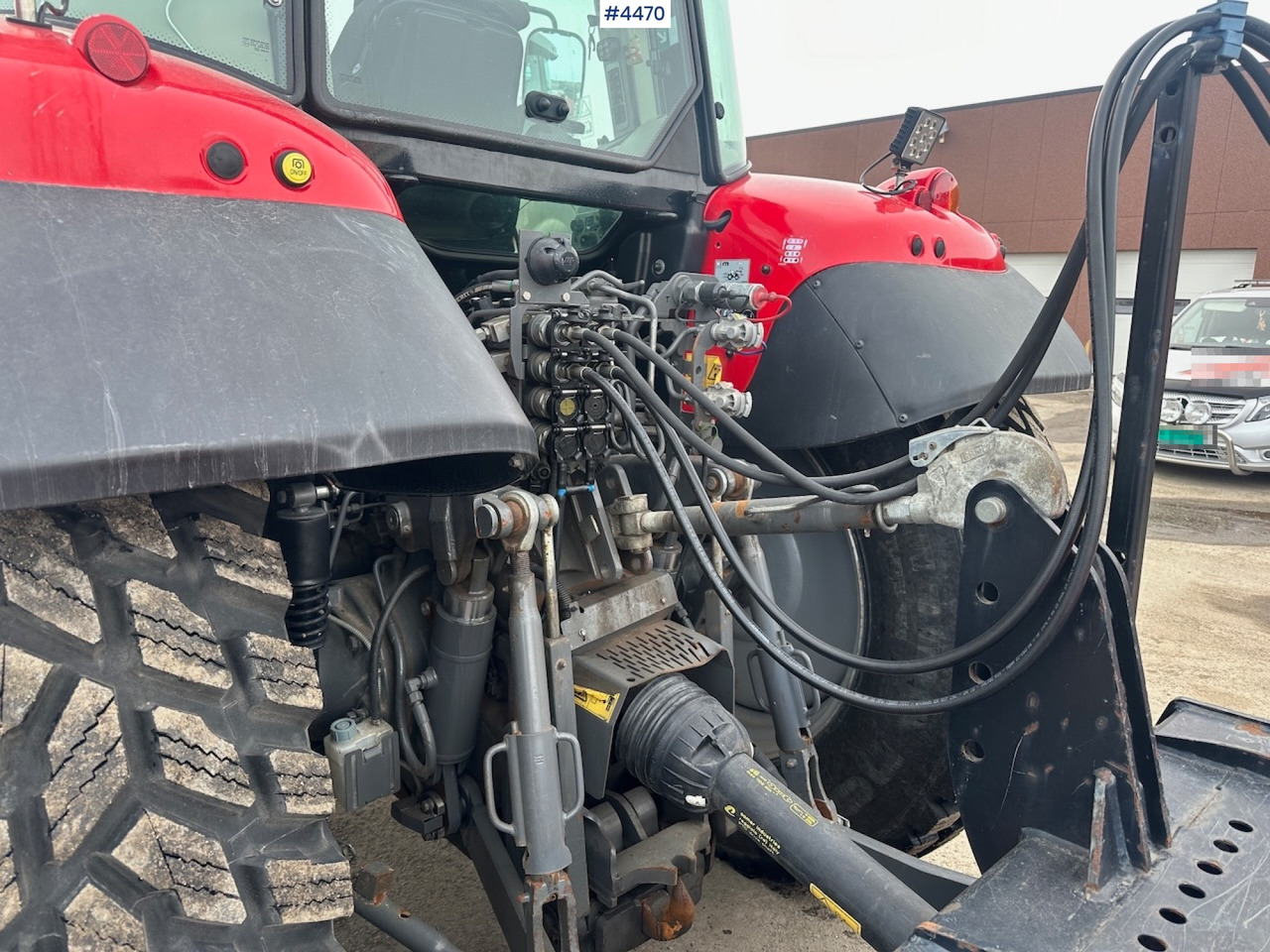 Трактор 2018 Massey Ferguson MF5713 S w/ 2020 Dalen snow blower: фото 11
