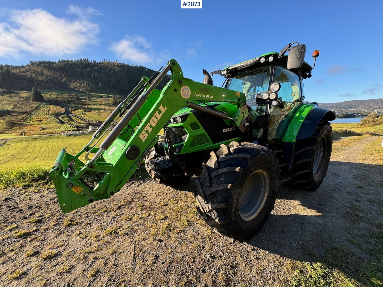 2019 Deutz-Fahr 6120 TV w/front loader and twin wheels - Трактор: фото 1 2019 Deutz-Fahr 6120 TV w/front loader and twin wheels - Трактор: фото 1