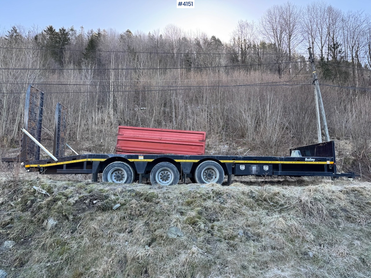 2020 Bailey 24 T Low Loader Machine Trolley - Низькорамна платформа причіп: фото 2 2020 Bailey 24 T Low Loader Machine Trolley - Низькорамна платформа причіп: фото 2