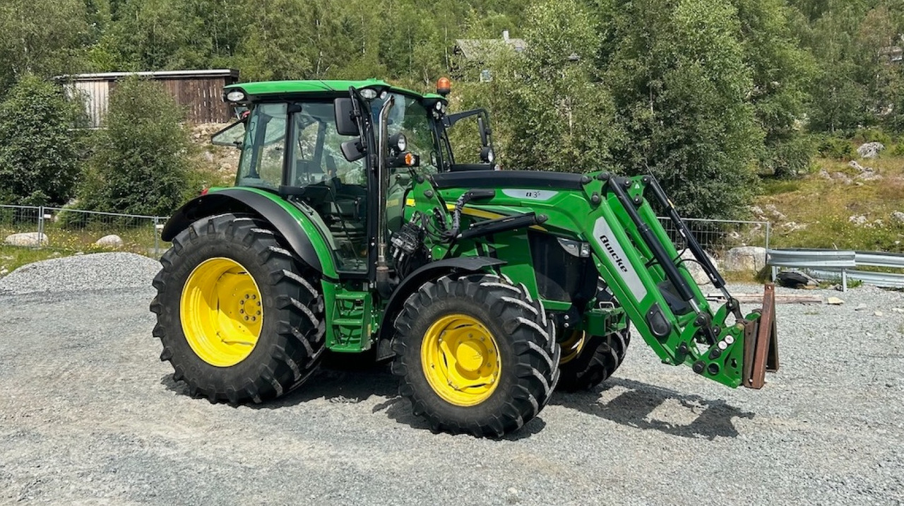 Трактор 2020 John Deere 5125R w/ Quicke Q3s front loader: фото 1