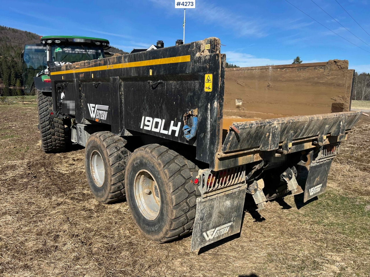 2020 Richard Western wf19DLH 2 axle dump trailer for tractor - Сільськогосподарський причіп самоскид: фото 5 2020 Richard Western wf19DLH 2 axle dump trailer for tractor - Сільськогосподарський причіп самоскид: фото 5