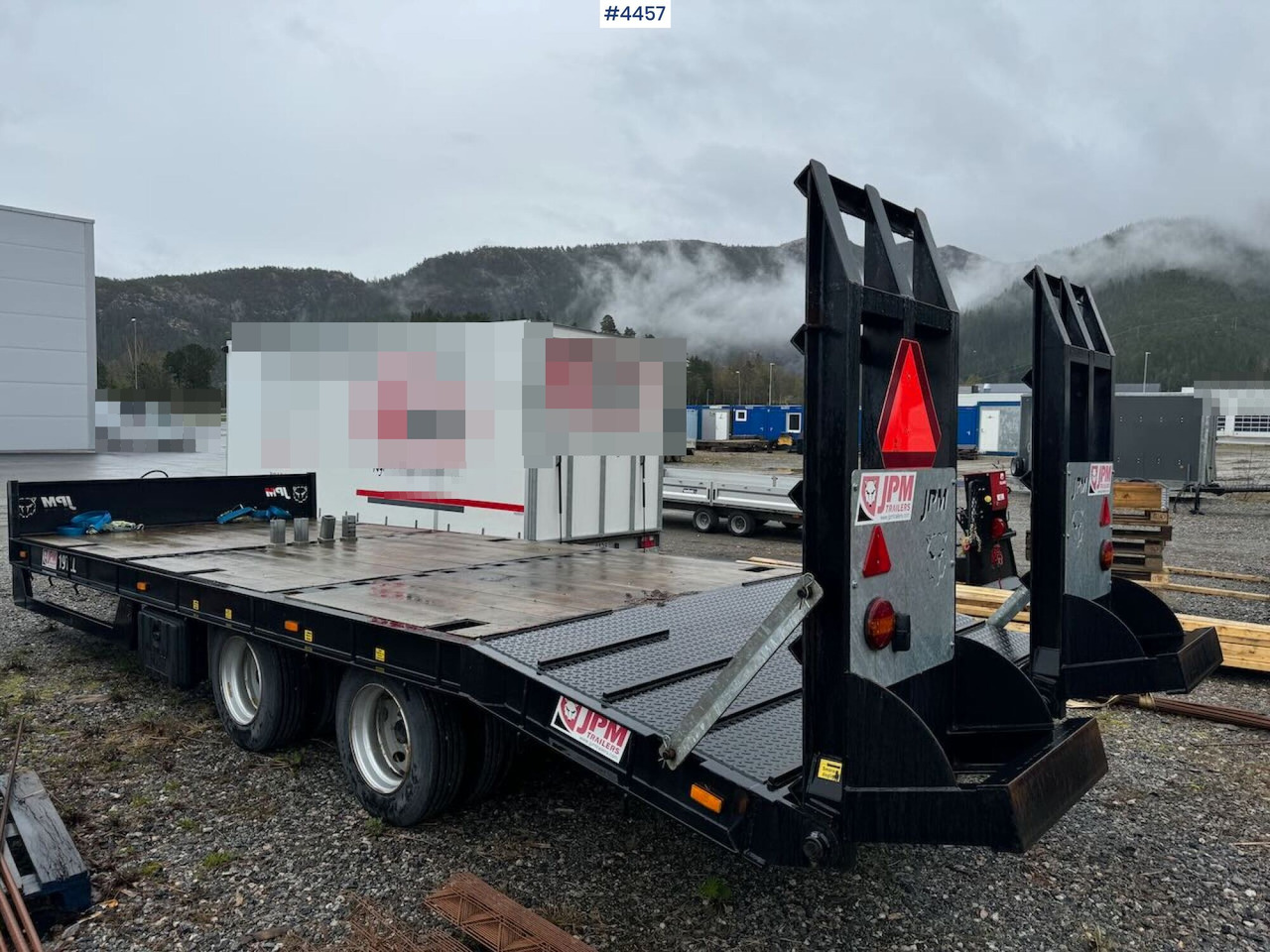 2021 JPM 19TLL Machine Trailer - Низькорамна платформа причіп: фото 3 2021 JPM 19TLL Machine Trailer - Низькорамна платформа причіп: фото 3