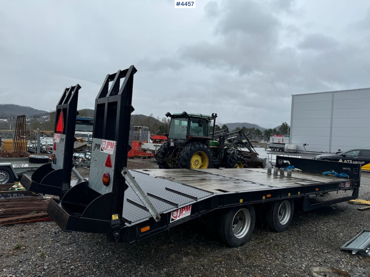 2021 JPM 19TLL Machine Trailer - Низькорамна платформа причіп: фото 1 2021 JPM 19TLL Machine Trailer - Низькорамна платформа причіп: фото 1