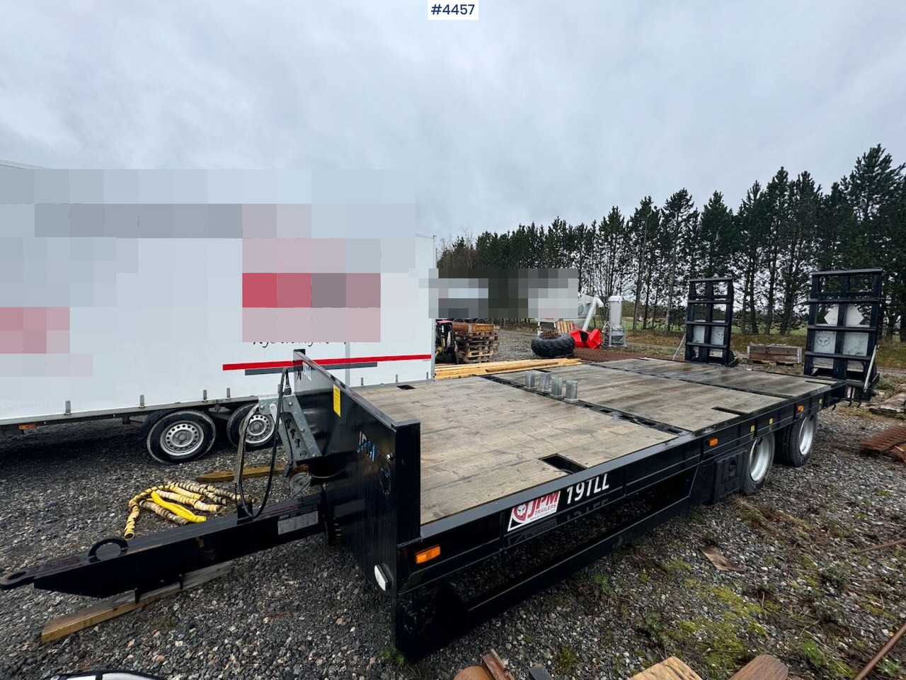 2021 JPM 19TLL Machine Trailer - Низькорамна платформа причіп: фото 5 2021 JPM 19TLL Machine Trailer - Низькорамна платформа причіп: фото 5