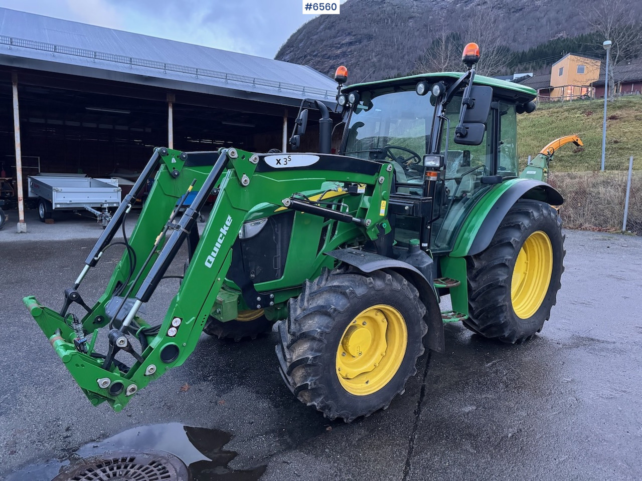 2021 John Deere 5100M w/ front loader. 958 Hours! - Трактор: фото 1 2021 John Deere 5100M w/ front loader. 958 Hours! - Трактор: фото 1
