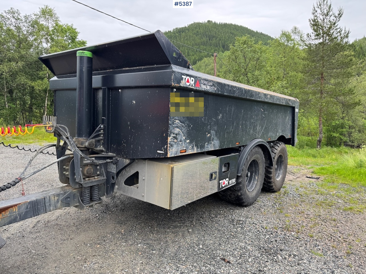 2023 TOR T15T50 Dump trailer. - Сільськогосподарський причіп самоскид: фото 1 2023 TOR T15T50 Dump trailer. - Сільськогосподарський причіп самоскид: фото 1