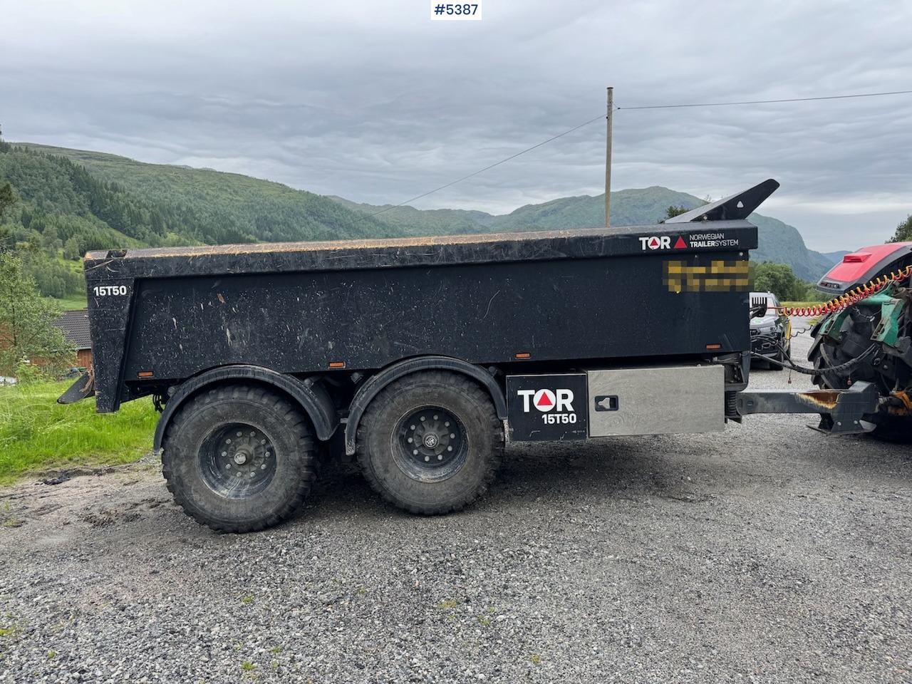 2023 TOR T15T50 Dump trailer. - Сільськогосподарський причіп самоскид: фото 4 2023 TOR T15T50 Dump trailer. - Сільськогосподарський причіп самоскид: фото 4