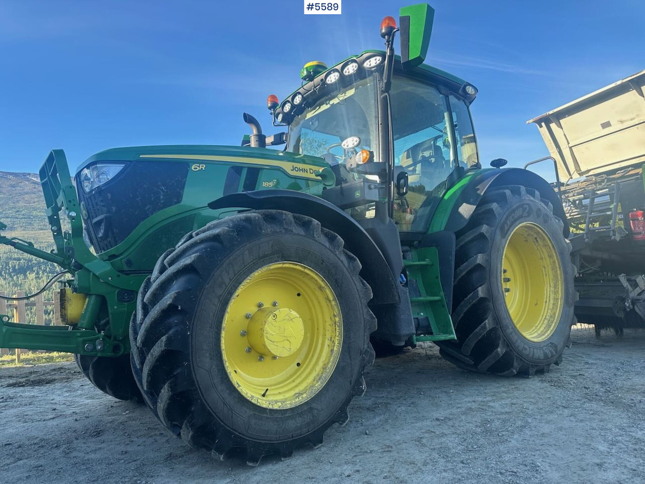2024 John Deere 6R 185 4x4 tractor w/ front loader, GPS and winter tires. WATCH VIDEO - Трактор: фото 1 2024 John Deere 6R 185 4x4 tractor w/ front loader, GPS and winter tires. WATCH VIDEO - Трактор: фото 1