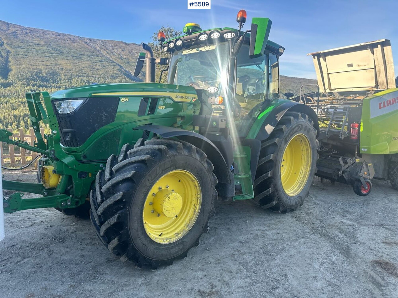 2024 John Deere 6R 185 4x4 tractor w/ front loader, GPS and winter tires. WATCH VIDEO - Трактор: фото 2 2024 John Deere 6R 185 4x4 tractor w/ front loader, GPS and winter tires. WATCH VIDEO - Трактор: фото 2