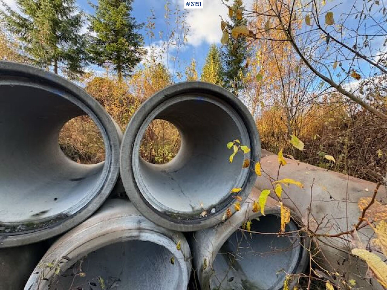 9 concrete pipes - Будівельне обладнання: фото 5 9 concrete pipes - Будівельне обладнання: фото 5