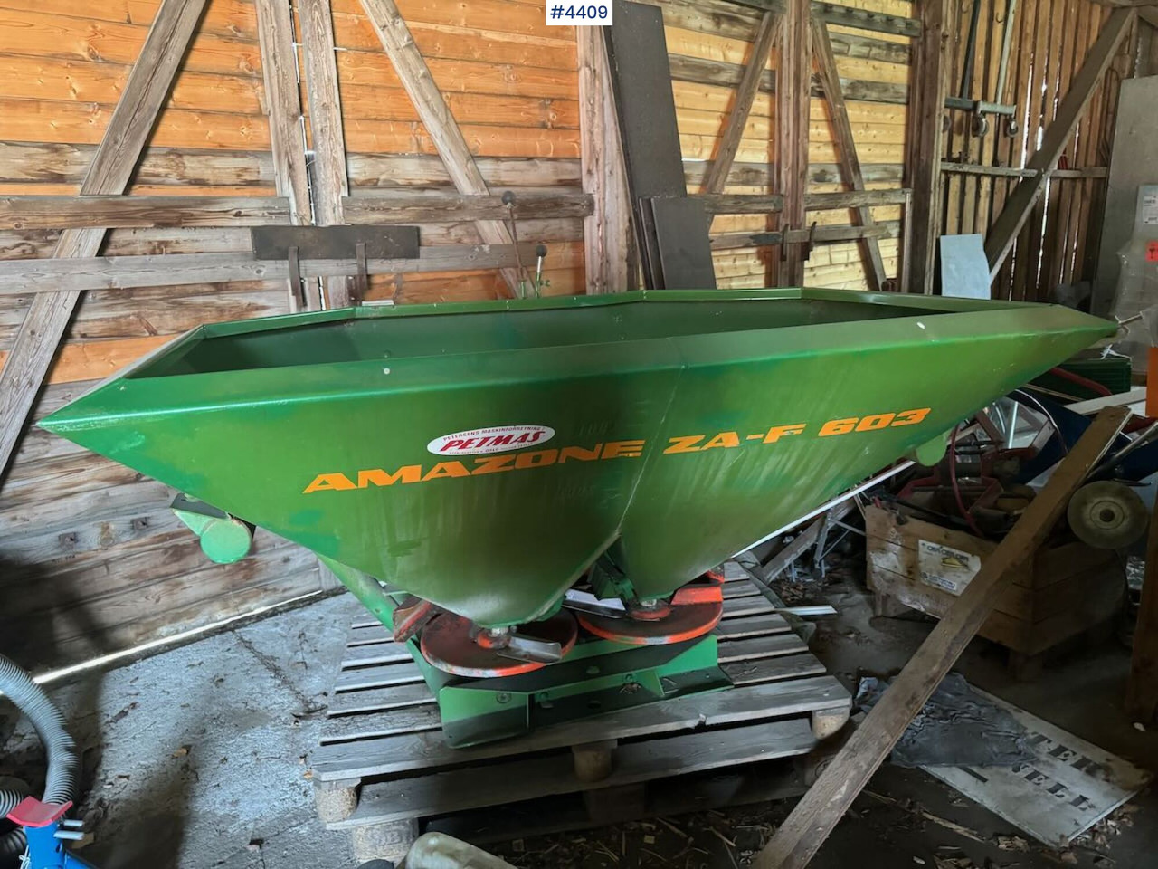 Amazone ZA-F 603 Fertilizer spreader - Розкидач добрив: фото 2 Amazone ZA-F 603 Fertilizer spreader - Розкидач добрив: фото 2
