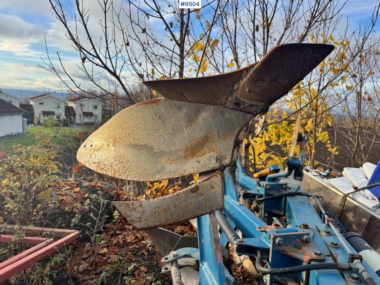 Approx. 1995 Øverum 3-furrow reversible plough - Техніка для обробки ґрунту: фото 4 Approx. 1995 Øverum 3-furrow reversible plough - Техніка для обробки ґрунту: фото 4