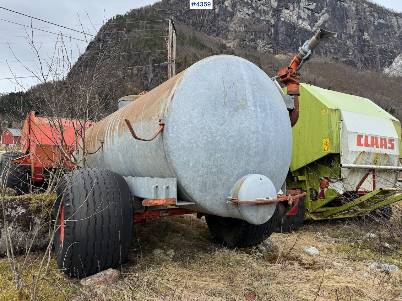 Bauer Manure spreader with boom cannon. - Гноєрозкидач: фото 5 Bauer Manure spreader with boom cannon. - Гноєрозкидач: фото 5