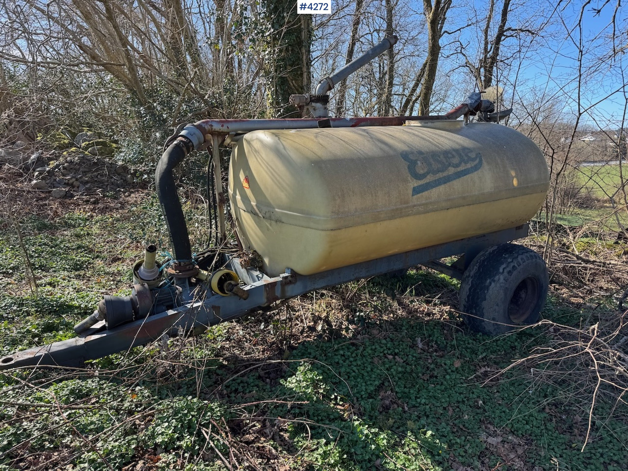 Eisele 3300 liter Manure spreader - Гноєрозкидач: фото 2 Eisele 3300 liter Manure spreader - Гноєрозкидач: фото 2