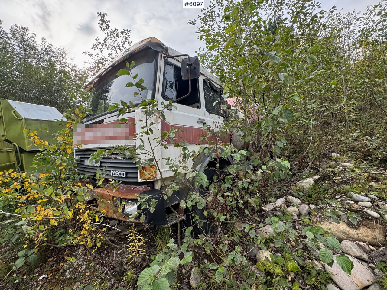 Iveco 256 M 19 FL (Magirus-Deutz) concrete truck. Partially a repair project. - Автобетонозмішувач: фото 1 Iveco 256 M 19 FL (Magirus-Deutz) concrete truck. Partially a repair project. - Автобетонозмішувач: фото 1