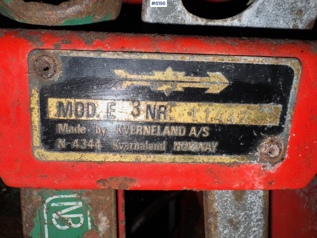 Техніка для обробки ґрунту Kverneland Mod. E 3 2-furrow reversible plough.: фото 11 Техніка для обробки ґрунту Kverneland Mod. E 3 2-furrow reversible plough.: фото 11