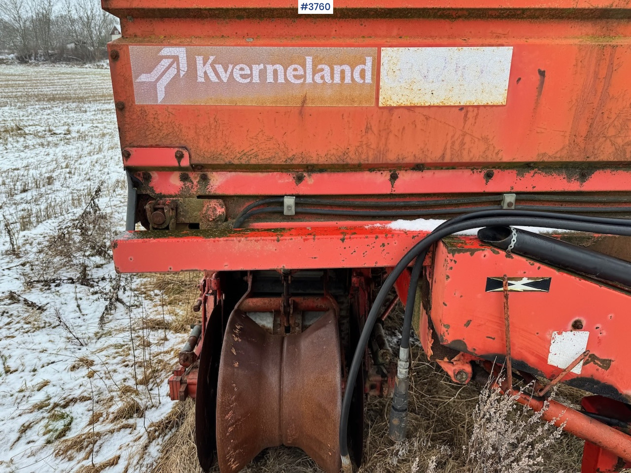 Картоплезбиральний комбайн Kverneland N2100 Potetopptaker with Kverneland desmantling machine.: фото 40