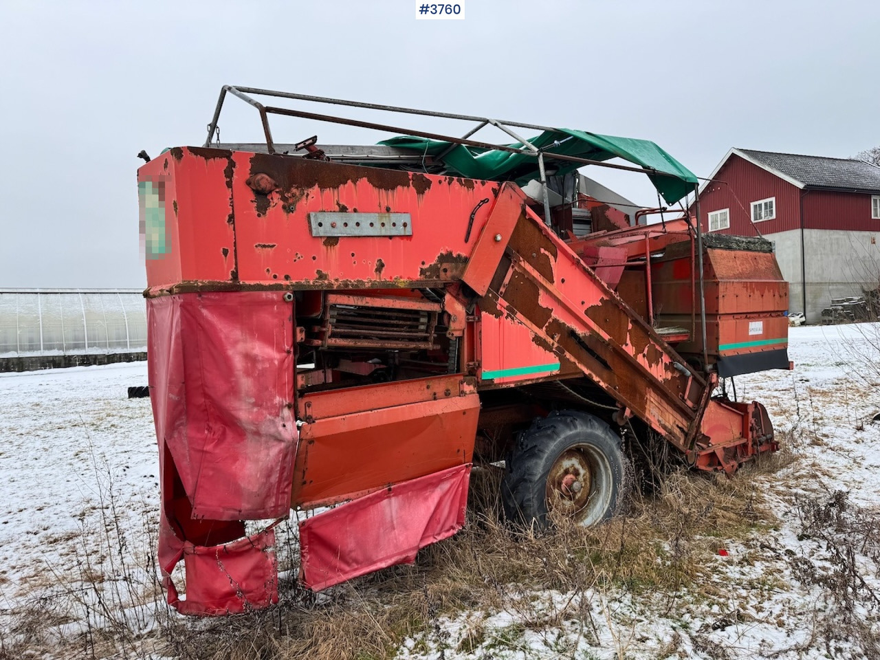 Картоплезбиральний комбайн Kverneland N2100 Potetopptaker with Kverneland desmantling machine.: фото 6